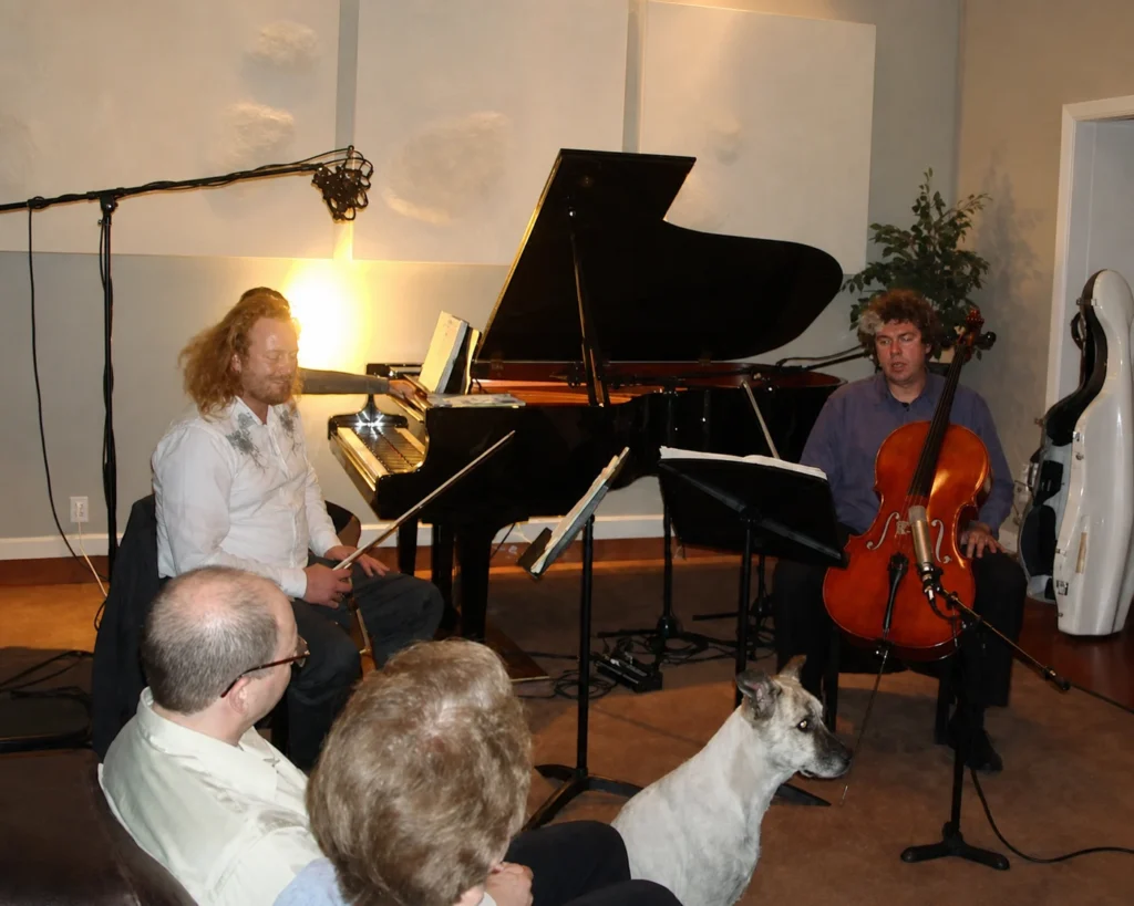 Silver Line Trio live chamber music session